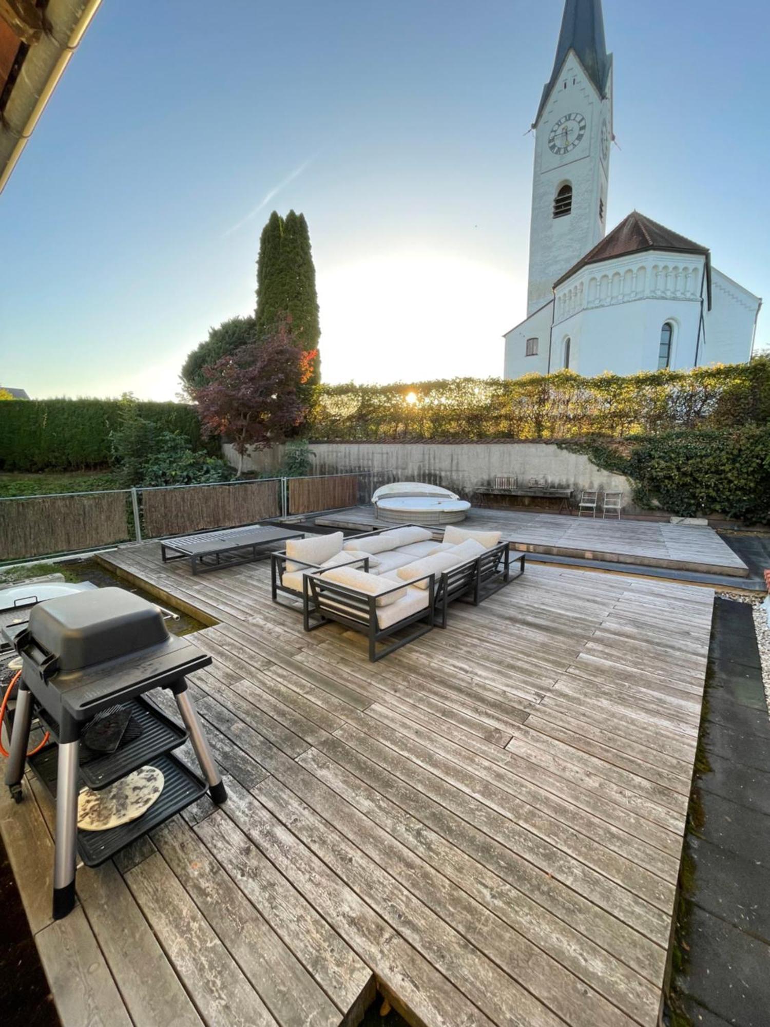 Apartament 130M2 Loft - Balkon, Smart Tv, Badewanne, Kaffee Rosenheim Zewnętrze zdjęcie
